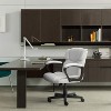 LACOO Faux Leather Ergonomic Mid-Back Desk Chair - 2 of 4