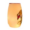 Stony Creek 5.25 In Winter Cardinal Couple Small Pre-Lit Vase Christmas Lighted Glass Accent , Christmas Decor Lighted Novelty Vase (1PC) - 4 of 4