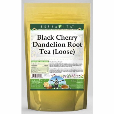 TerraVita Black Cherry Dandelion Root Tea (Loose) (8 oz, ZIN: 547212, 2-Pack)