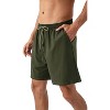 Anna-Kaci Active Men's Lightweight Athletic Training Shorts with Elastic Waistband and Adjustable Drawstring Fit - 2 of 4