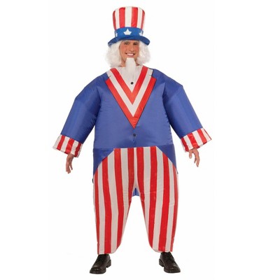 Forum Novelties Adult Uncle Sam Inflatable Costume