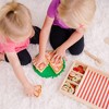 Melissa & Doug Pizza Party Wooden Pretend Play Food Set With 36 Toppings, Preschool Toy - 2 of 4