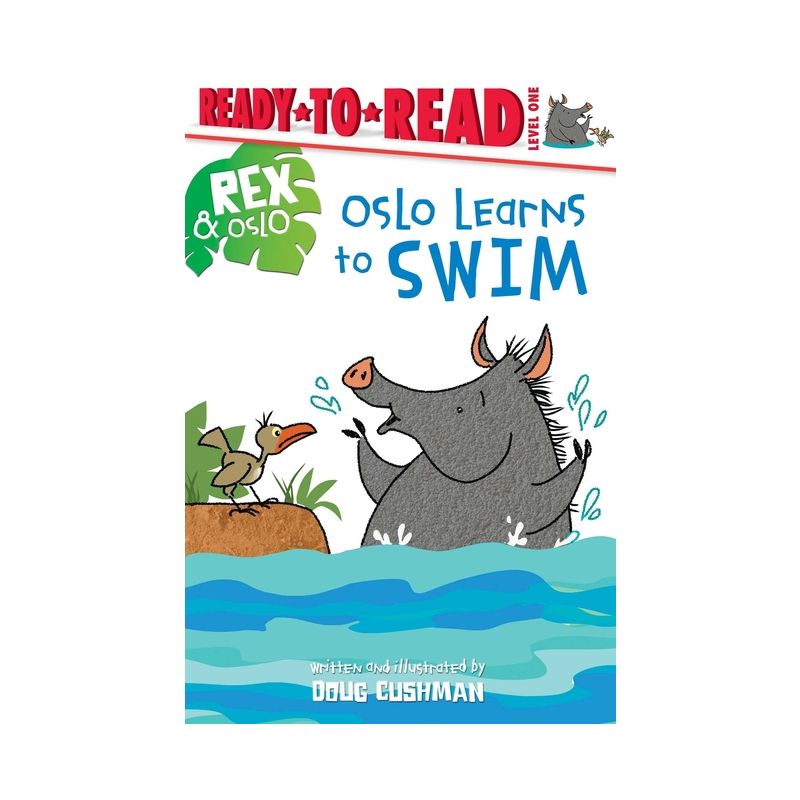 Oslo Learns to Swim - (Rex & Oslo) by Doug Cushman, 1 of 2