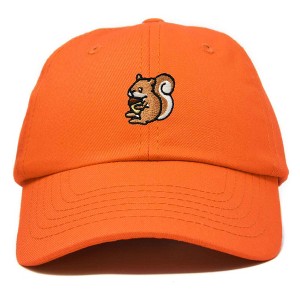 Dalix Squirrel Embroidered Cotton Dad Hat Casual Adjustable Baseball Cap for Nature and Animal Lovers Womens - 1 of 4