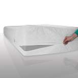 Hastings Home Zippered Bed Bug and Dust Mite Cotton Mattress Protector - Full