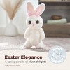 Bearington Bunni Big Head Bunny The Stuffed Bunny Plush, 8 Inch White Bunny Stuffed Animal - 3 of 4