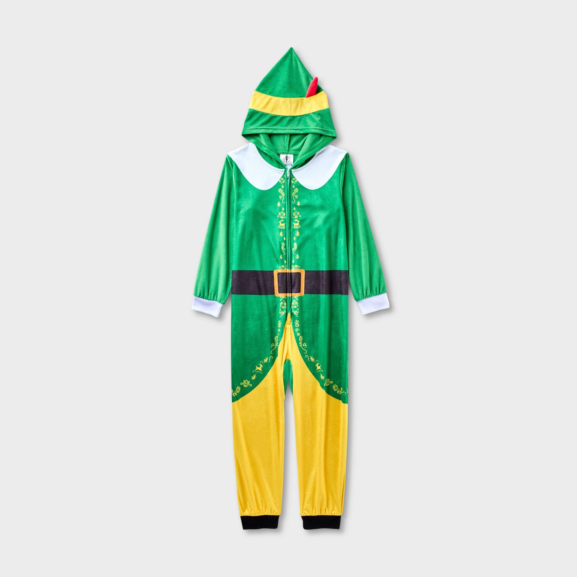 Kids' Buddy the Elf Christmas Long Sleeve Union Suit - Green