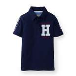 Hope & Henry Boys' Athletic Jersey Polo, Infant