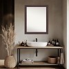 Amanti Art Grand Narrow Non-Beveled Framed Bathroom Vanity Wall Mirror - 4 of 4