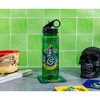 Silver Buffalo Harry Potter Slytherin Crest Water Bottle With Handle Lid | Holds 20 Ounces - 4 of 4