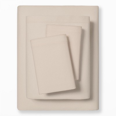 Makemake Organics GOTS Certified Organic Cotton Kids Sheet Set - Taupe