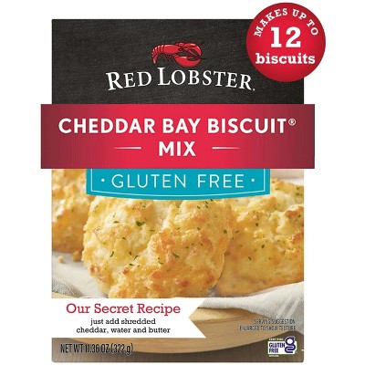 Red Lobster Gluten Free Cheddar Bay Biscuits Mix, 11.36oz (Pack of 4)