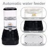 Elevon Automatic Dog & Cat Gravity Food and Water Dispenser Set 3.8L - 2 of 4