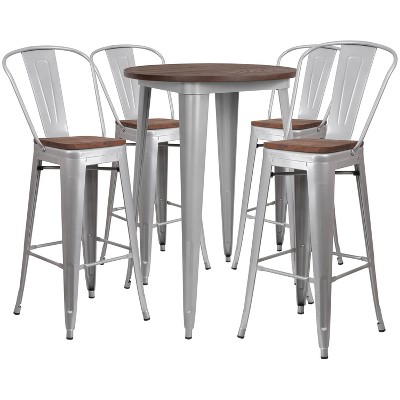 target bar table and stools