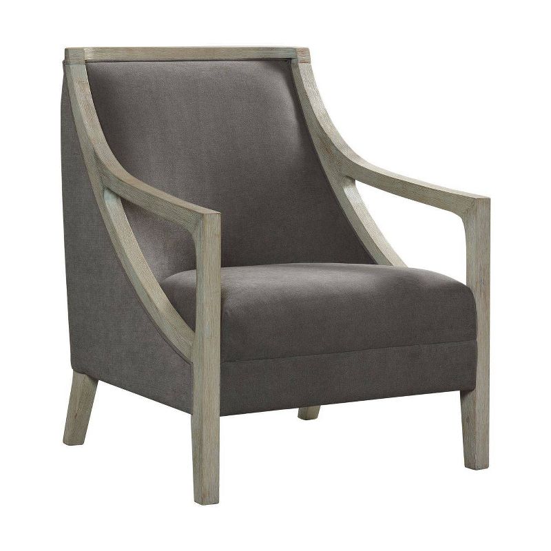 Dayna Accent Chair with White Wash Frame - Picket House Furnishings, 2 of 9