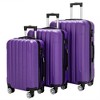 KTMBDW 3 Piece Luggage Sets, Lightweight with Spinner Wheels TSA Lock Hardside Travel Rolling Suitcases 20/24/28in for Carry On Check-in Business Trip - 2 of 4