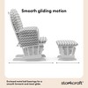 Storkcraft Hoop Glider Nursery Rocking Chair and Ottoman - 4 of 4