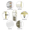 TROPOW Corner Bar Rack Cabinet with Detachable Wine Rack, Bar Cabinet with Glass Holder, Small Sideboard and Buffet Cabinet with Mesh Door - 4 of 4