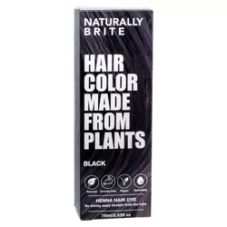 BRITE Naturally Henna Hair Dye Black - 2.53 fl oz