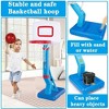 Adjustable Kids Basketball Hoop Portable Indoor Outdoor Poolside Toy for Toddlers Boys Girls - 4 of 4