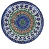 Blue Rose Polish Pottery Vena Dessert Plate - 2 of 2