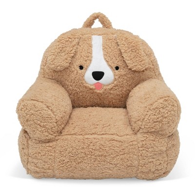 Plush shop dog chair