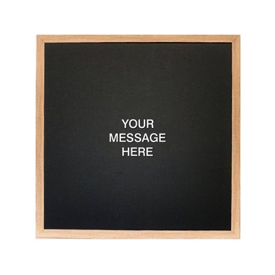 16" x 16" Letterlove Magnet Board Wall Art White - Petal Lane