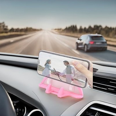TruAIR Anti-Slip Silicone Dashboard Phone Mount for Car GPS