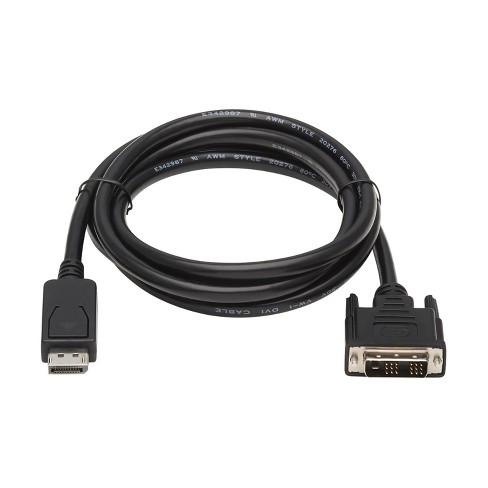 Monoprice DisplayPort 1.2a to 4K HDMI, Dual Link DVI, and VGA Passive  Adapter, White 