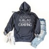 Simply Sage Market Women's Graphic Hoodie Rather Be Camping Camper - 2 of 2