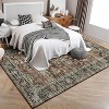 Acekool 2x6 Vintage Washable Rug – Non-Slip Distressed Runner for Kitchen, Hallway & High-Traffic Areas - 2 of 4