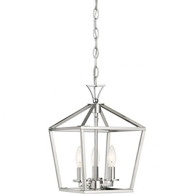 Savoy House Townsend 3 - Light Chandelier in  Polished Nickel