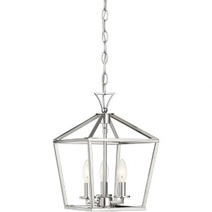 Savoy House Townsend 3 - Light Chandelier in  Polished Nickel - 1 of 4