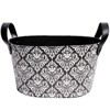 The Lakeside Collection Catch-All Baskets - Black Damask - 4 of 4