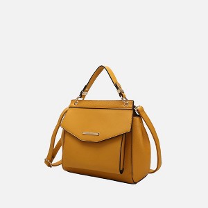 MKF Collection Vida Vegan Leather Women’s 3-in-1 Backpack by Mia K - Yellow - 1 of 3