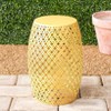 The Lakeside Collection Metal Barrel Stool - 2 of 3