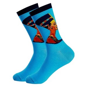 Nefertiti Famous Art Socks from the Sock Panda (Men's or Women's Sizes) - 1 of 4