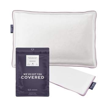 Lincove 100% Cotton Sateen Pillow Protector - (Ideal for Toddler or Travel Pillows)
