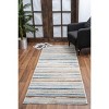 Multi 7 ft. 10 in. x 10 ft. 3 in. Area Rug ¨C Ivory, 100% Polyester, Soft Durable Living Room & Bedroom Floor Rug - Nertpow - 2 of 4