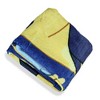 Bluey Blanket Sleepy Blue Night Soft Plush Micro Raschel Throw 46" X 60" Multicolored - 3 of 4