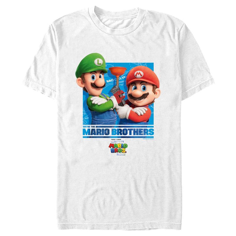 Men's The Super Mario Bros. Movie We're the Mario Brothers T-Shirt, 1 of 6