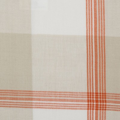 Autumn Plaid and Print Cotton Square Pillow Covers, 18x18, 4-Pack