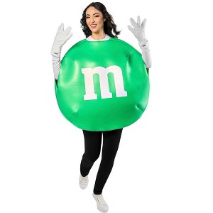 Rubies M&M's Green Adult Unisex Costume - 1 of 2