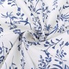 INSPIRE CHIC Women's Floral Printed 100% Cotton Lace Trim Square Scarves 1Pc - 4 of 4