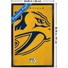 Trends International NHL Nashville Predators - Logo 25 Framed Wall Poster Prints - 3 of 4