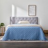 Emmie Adjustable Upholstered Headboard with Diamond Tufting - Brookside Home - 2 of 4