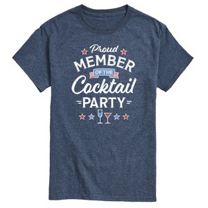 Men's - Instant Message - Cocktail Party Short Sleeve Graphic T-Shirt - 1 of 4