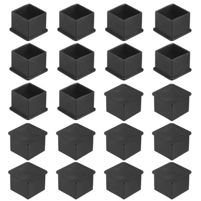 Unique Bargains PVC Furniture Leg Caps Floor Protector