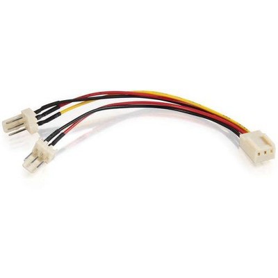 C2G 4in 3-pin Fan Power Y-Cable - 4"