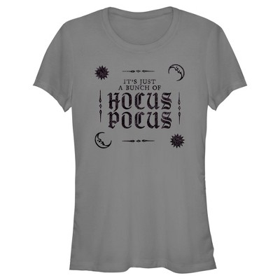 Juniors Womens Hocus Pocus It's Just A Bunch Text T-shirt : Target